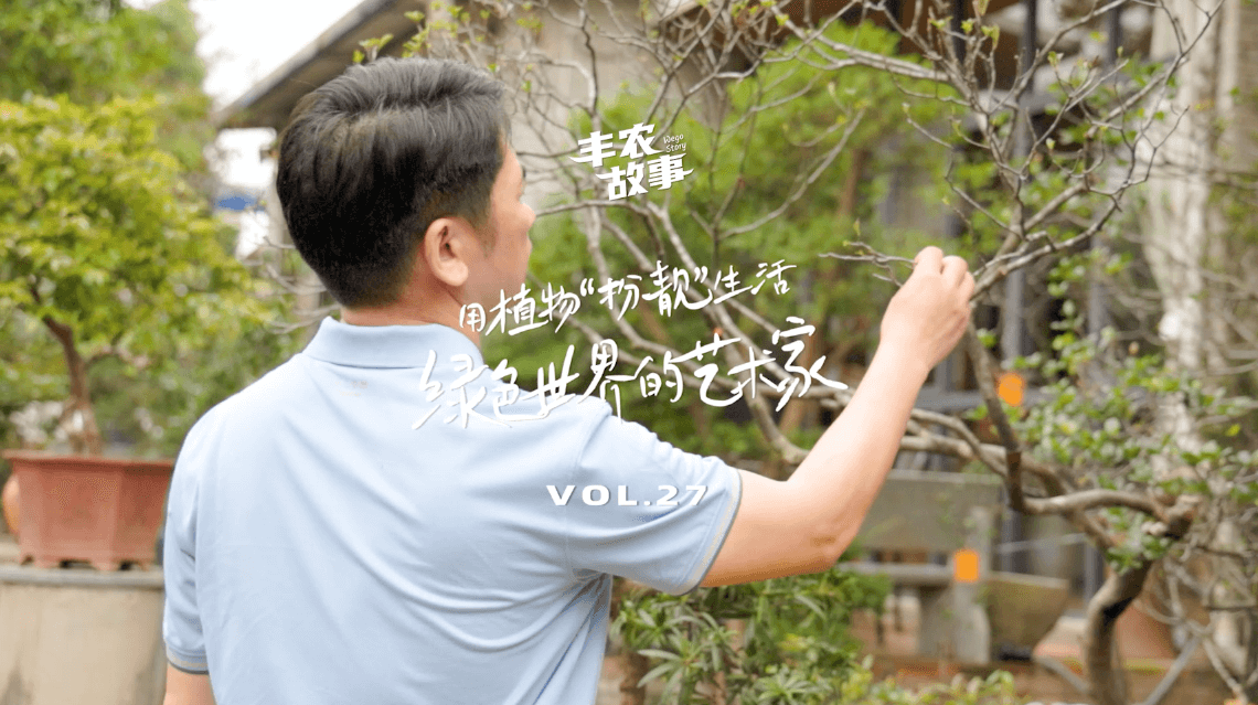 17年，他用一草一木去点亮了一个个家。